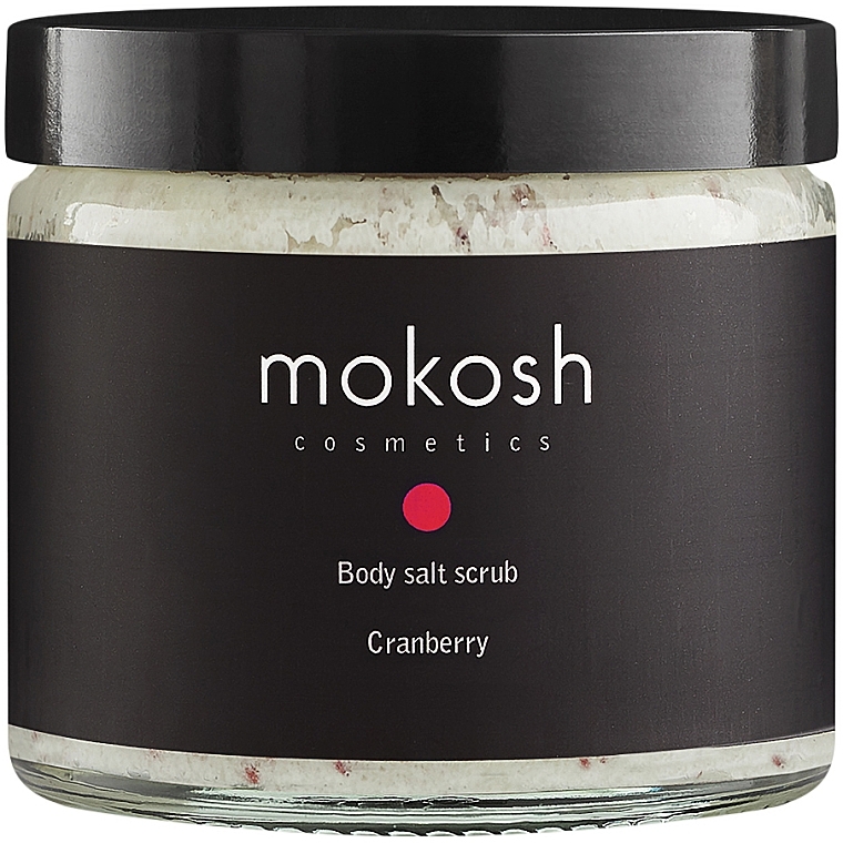 Солевой скраб для тела "Клюква" - Mokosh Cosmetics Body Salt Scrub Cranberry — фото N1