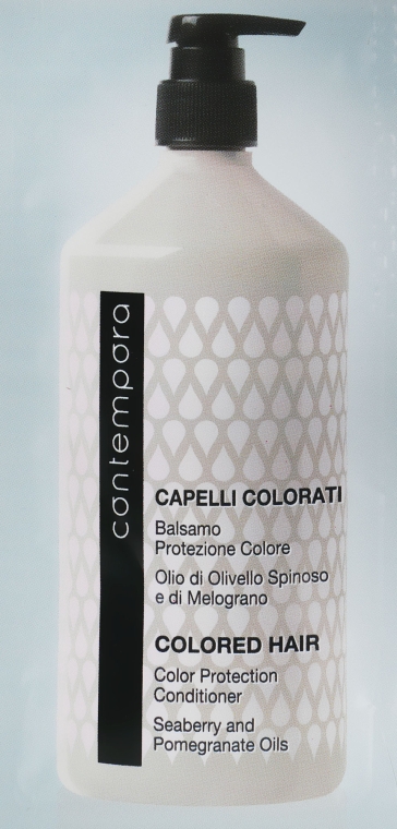 Кондиционер для сохранения цвета - Barex Italiana Contempora Colored Hair Conditioner (пробник) — фото N2