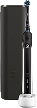 Электрическая зубная щетка c дорожным футляром, черная - Oral-B Pro 750 Cross Action Black Edition — фото N4