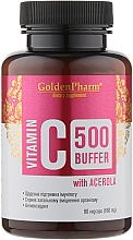 Пищевая добавка "Витамин C. Буфер с ацеролой", 660 мг - Голден-Фарм — фото N1