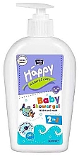 Парфумерія, косметика Дитячий гель для миття тіла та волосся - Bella Baby Happy Natural Care Baby Shower Gel Body & Hair 2in1