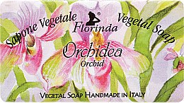 Мило натуральне "Орхідея" - Florinda Sapone Vegetale Vegetal Soap Orchid — фото N1