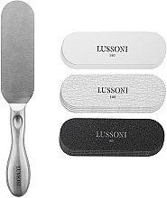 Пилка для педикюру з насадками - Lussoni Professional Pedicure Set — фото N2