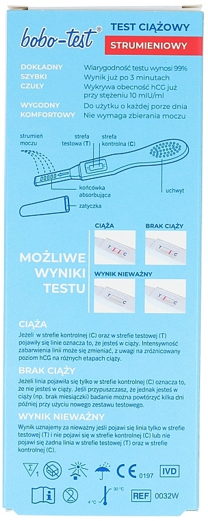 Струменевий тест на вагітність - Diagnosis Bobo-Test — фото N2