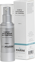 Ремоделювальна сироватка з вітаміном С та DMAE з матувальним ефектом - Jan Marini C-Esta Face Serum Oil Control — фото N1