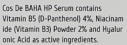 Зволожувальна сироватка з гіалуроновою кислотою й пантенолом - Cos De BAHA Hyaluronic Acid + 4% Vitamin B5 Serum — фото N4