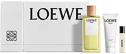 Духи, Парфюмерия, косметика Loewe Agua de Loewe - Набор (edt/100ml + b/balm/40ml + edt/10ml)