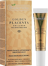 Увлажняющий и подтягивающий крем для кожи вокруг глаз - Bielenda Golden Placenta Collagen Reconstructor — фото N2