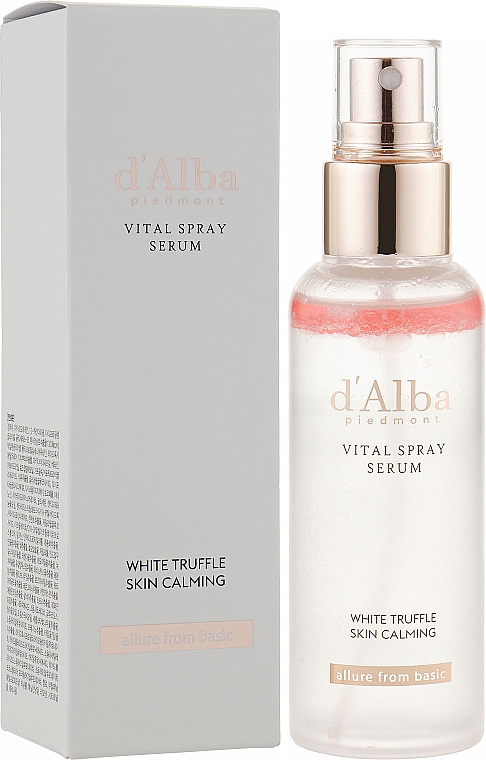 Успокаивающая сыворотка-спрей с белым трюфелем - D'Alba White Truffle Vital Spray Serum — фото N2