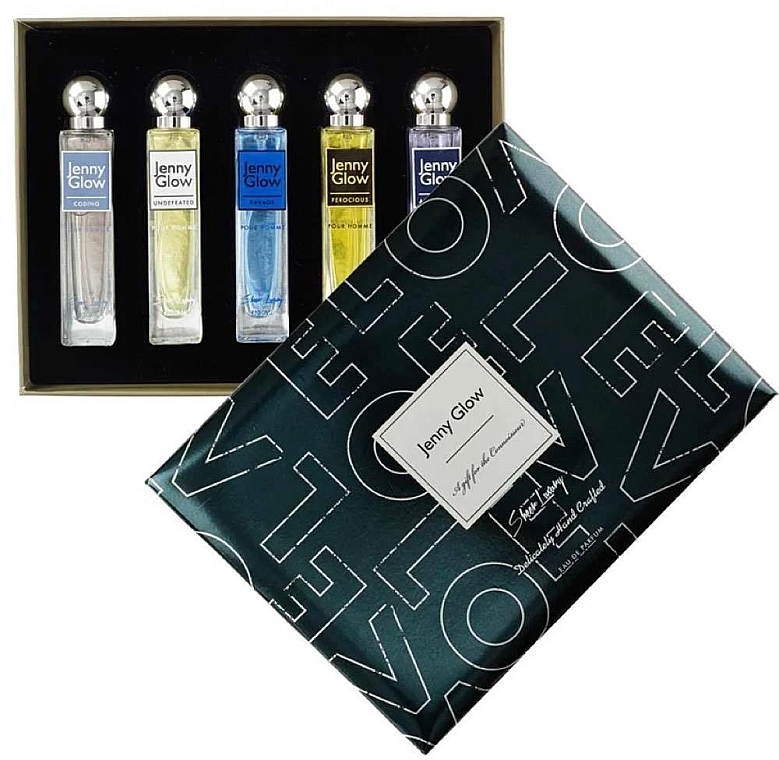 Jenny Glow Unisex Travel Fragrances Gift Set - Набір, 5 продуктів — фото N1