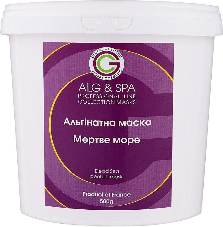 Альгінатна маска на основі грязі Мертвого моря - ALG & SPA Professional Line Collection Masks Dead Sea Peel Off Mask — фото N2