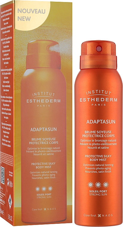 Спрей для засмаги при сильному сонці - Institut Esthederm Adaptasun Protective Silky Body Mist — фото N2