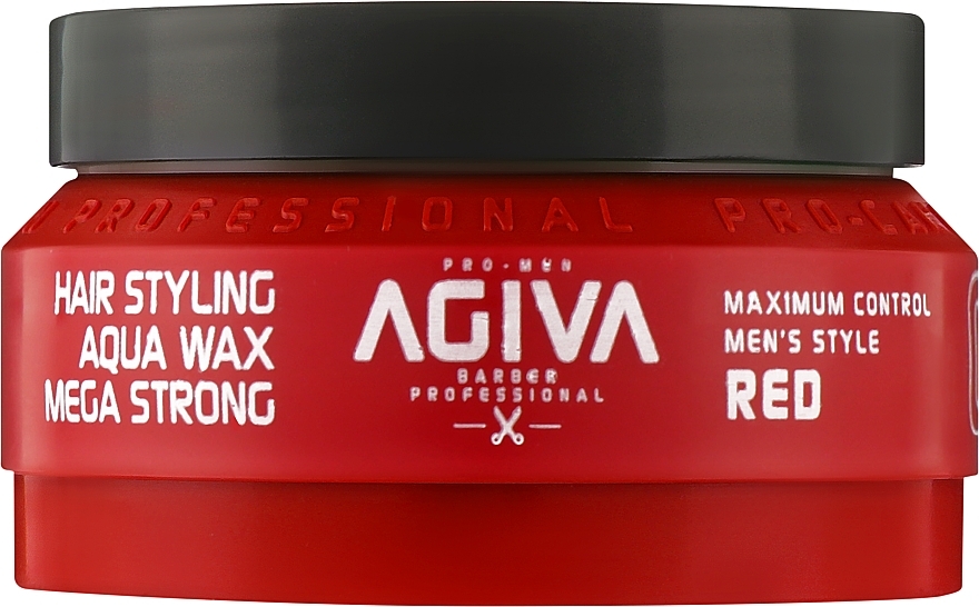 Віск для укладання волосся - Agiva Styling Hair Aqua Wax Mega Strong Red 05