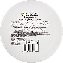 Мус для тіла "Солодкий малиновый кекс" - Nacomi Body Mousse — фото N3