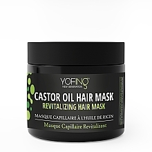 Восстанавливающая маска для волос с касторовым и конопляным маслом - Yofing Revitalizing Hair Mask With Castor Oil And Hemp Oil — фото N1