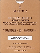 Духи, Парфюмерия, косметика Патчи под глаза - Alqvimia Eternal Youth Gold Maximum Regeneration Eye Mask