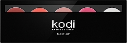 Набір помад у рефілах, 5 відтінків - Kodi Professional — фото N2