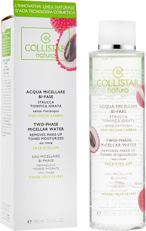 Двухфазная мицеллярная вода - Collistar Natura Two-Phase Micellar Water