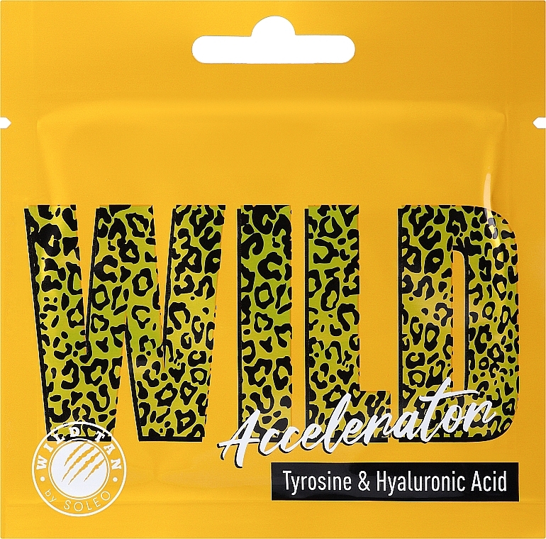 Крем для солярия с тирозином и гиалуроном - Wild Tan Acceleration Tyrosine & Hyaluronic Acid (мини)