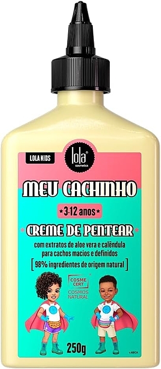 Дитячий крем для укладання виткого волосся - Lola Cosmetics Meu Cachinho Cream — фото N1