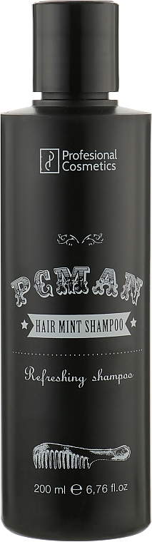 Шампунь для мужчин - Profesional Cosmetics PC Man Hair Mint Shampoo — фото N1