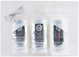 Духи, Парфюмерия, косметика Мини-набор "Dead Sea" - Manufaktura Dead Sea (shm/80ml + sh/gel/80ml + b/lot/80ml)