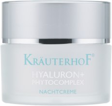 Крем ночной с фитокомплексом и гиалуроновой кислотой - Krauterhof Hyaluron Phytocomplex Night Cream — фото N1