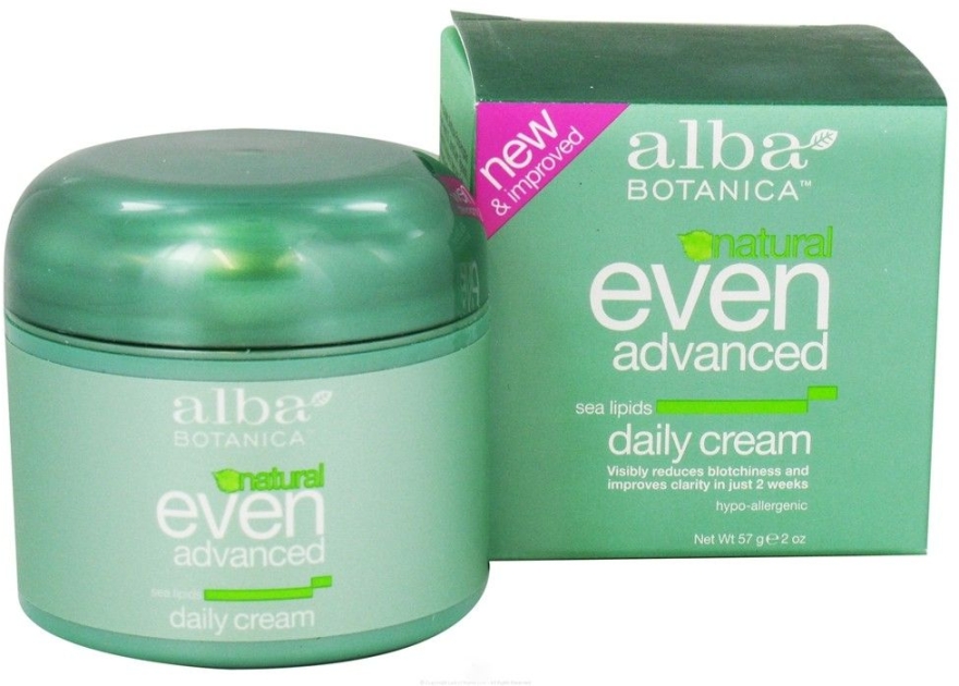 Дневной крем с морскими липидами - Alba Botanica Even Advanced Sea Lipids Daily Cream