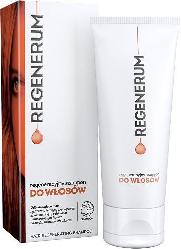 Восстанавливающий шампунь для волос - Aflofarm Regenerum Shampoo — фото N1