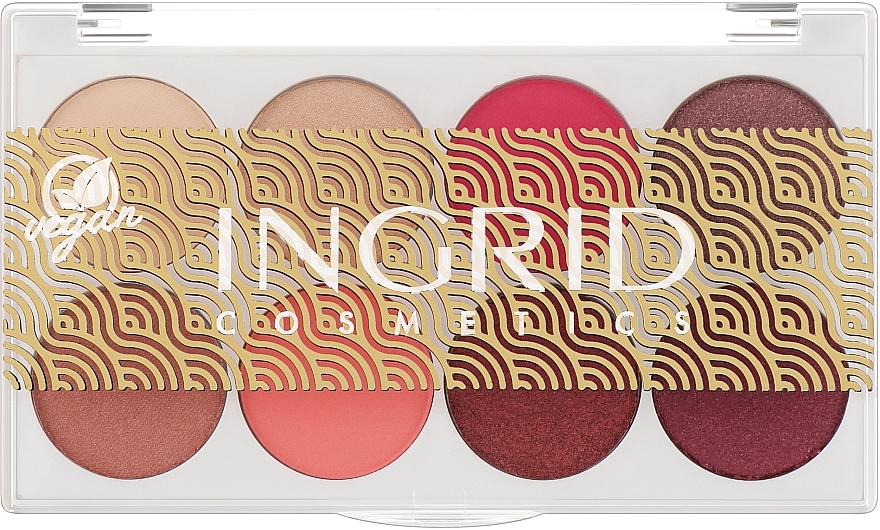 УЦЕНКА  Палитра теней для век - Ingrid Cosmetics Bali Eyeshadows Palette * — фото N2
