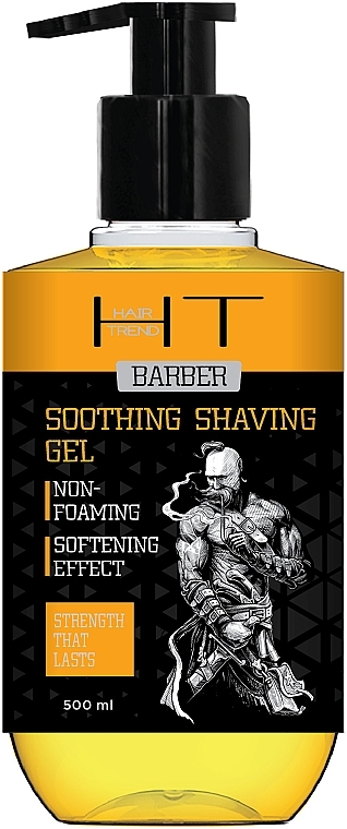 Успокаивающий гель для бритья - Hair Trend Barber Soothing Shaving Gel — фото N1