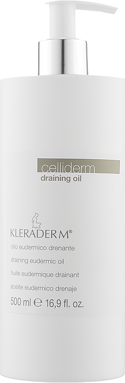Олія дренажна для підтримання балансу шкіри - Kleraderm Celliderm Draining Oil — фото N1
