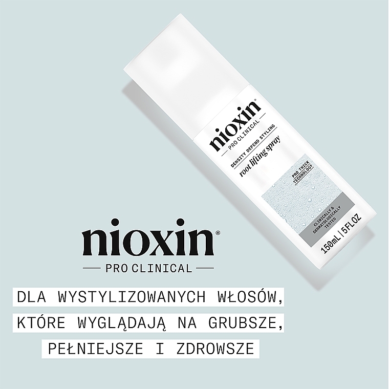 Спрей-лифтинг для волос - Nioxin Pro Clinical Density Defend Root Lifting Spray — фото N2