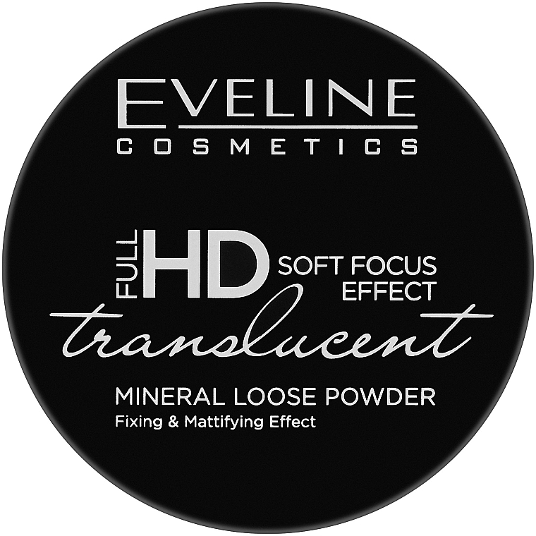 Рассыпчатая пудра для лица - Eveline Cosmetics Full HD Soft Focus Transparent Loose Powder — фото N3