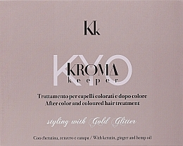 Парфумерія, косметика Набір, 4 продукти - Kyo Kroma Keeper Styling With Gold Glitter