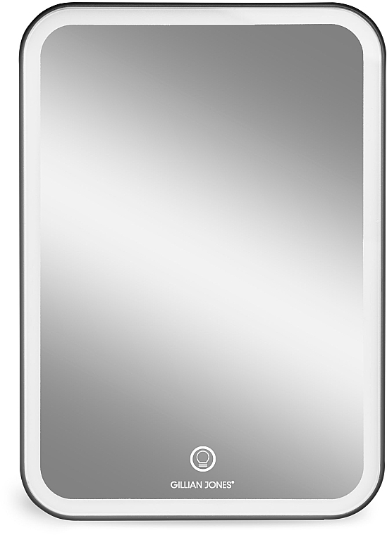 Зеркало-планшет, 10209-00, черное - Gillian Jones Tablet Mirror Black With LED And USB-C Charging — фото N1