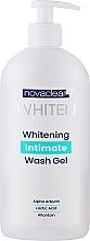 Відбілювальний гель для інтимної гігієни - Novaclear Whiten Whitening Intimate Wash Gel — фото N2