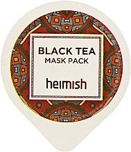 Духи, Парфюмерия, косметика УЦЕНКА Блистер-маска для лица - Heimish Black Tea Mask Pack (мини) *