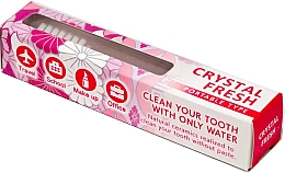 Парфумерія, косметика Дорожня зубна щітка, рожева - Shinyei Crystal Fresh Travel Toothbrush