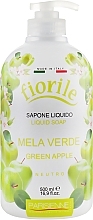 Духи, Парфюмерия, косметика УЦЕНКА Жидкое мыло "Зеленое яблоко" - Parisienne Italia Fiorile Green Apple Liquid Soap *