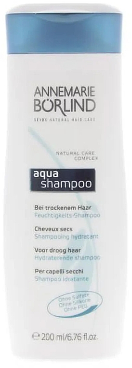 Зволожувальний шампунь для сухого волосся - Annemarie Borlind Aqua Shampoo — фото N1