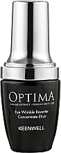 Парфумерія, косметика Сироватка-еліксир від зморщок, для повік - Keenwell Optima Eye Wrinkle Reverter Concentrate Elixir