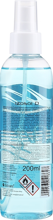 Засіб для дезінфекції рук - Silcare Izosol Disinfectant Spray Hand Skin — фото N2