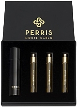 Духи, Парфюмерия, косметика Perris Monte Carlo Absolue d’Osmanthe - Набор (perfume/4x7,5ml + perfume case)