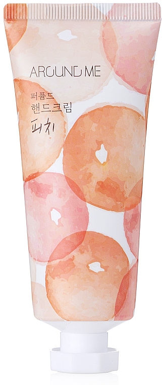Крем для рук "Персик" - Welcos Around Me Perfumed Hand Cream Peach  — фото N1