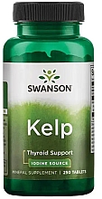 Харчова добавка "Джерело йоду ламінарії" - Swanson Kelp Iodine Source — фото N1