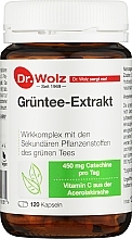 Пищевая добавка "Экстракт зеленого чая, против усталости и истощения" - Dr.Wolz Green Tea Extract — фото N1