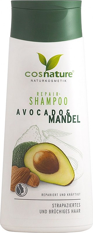 Шампунь восстанавливающий "Миндаль и авокадо" - Cosnature Repair Shampoo Almonds & Avocado — фото N1