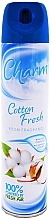 Аэрозольный освежитель воздуха "Свежесть хлопка" - Charm Room Fragrance Cotton Fresh — фото N1