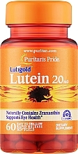 Парфумерія, косметика Дієтична добавка "Лютеїн" - Puritan's Pride Lutein 20 Mg